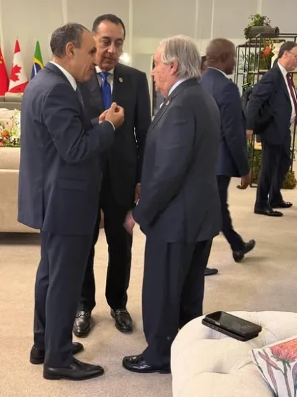 جوتيريش يثمن جهود مصر الحثيثة بقيادة الرئيس السيسي في العمل من أجل إحلال السلام بالمنطقة