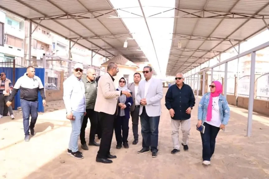 محافظ دمياط يتابع الموقف التنفيذي بسوق فارسكور