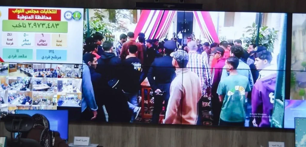 محافظ المنوفية يتابع انطلاق انتخابات مجلس النواب في يومها الأول