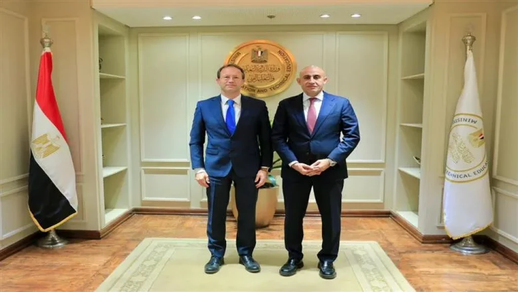 وزير التعليم يؤكد أهمية توسيع مجالات التعاون وتبادل الخبرات مع إسبانيا