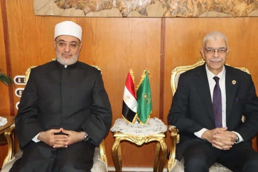 جامعة المنوفية تستضيف مفتي الديار المصرية في ندوة موسعة لتعزيز وعي الطلاب  بالتحديات التي تواجهها الأسرة