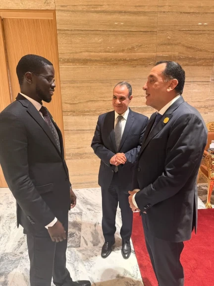 رئيس الوزراء يلتقي رئيس جمهورية السنغال