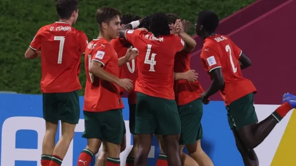 البرتغال تهزم  البرازيل وتتأهل بركلات الترجيح لمواجهة النمسا في نهائي مونديال الناشئين