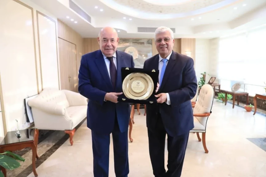 وزير التعليم العالي يستقبل الممثل الخاص للرئيس الروسي