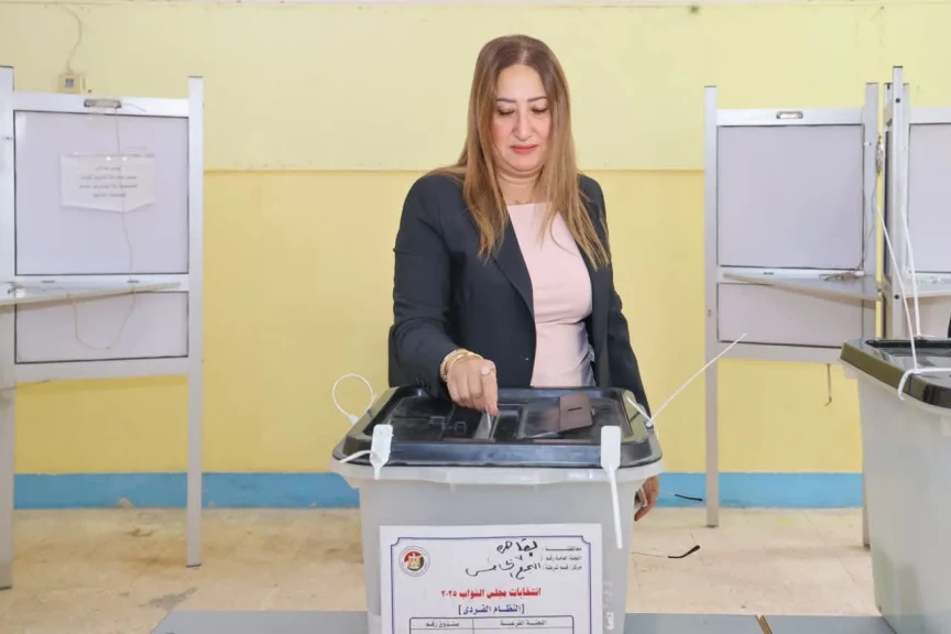 داليا الباز: ”المشاركة في العملية الانتخابية واجب وطني ومسئولية مشتركة