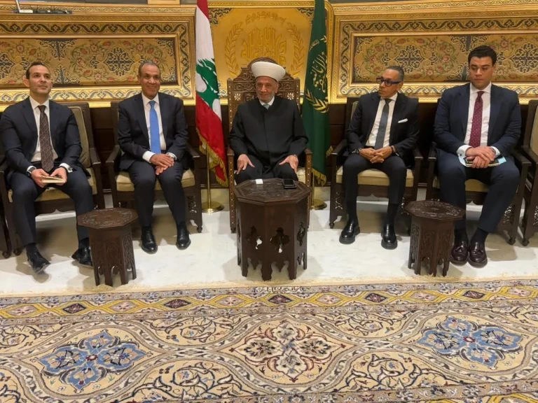 وزير الخارجية يلتقي مفتي الجمهورية اللبنانية