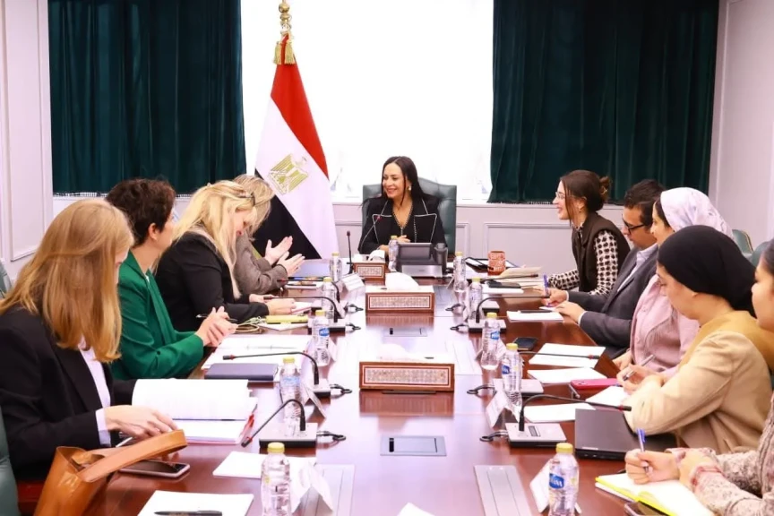 وزيرة التضامن الاجتماعي تلتقي ممثلة الاتحاد الأوروبي لحقوق الإنسان