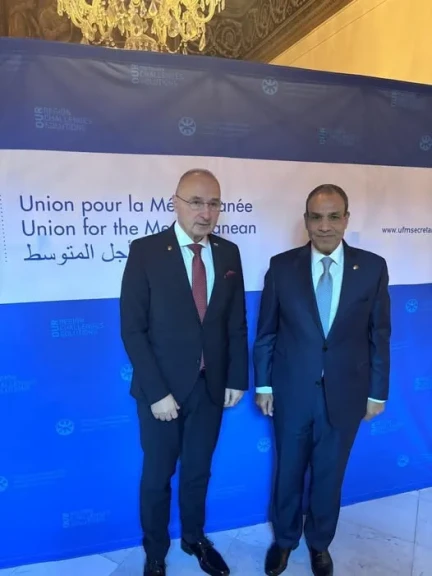 وزير الخارجية يلتقي مع وزير خارجية كرواتيا