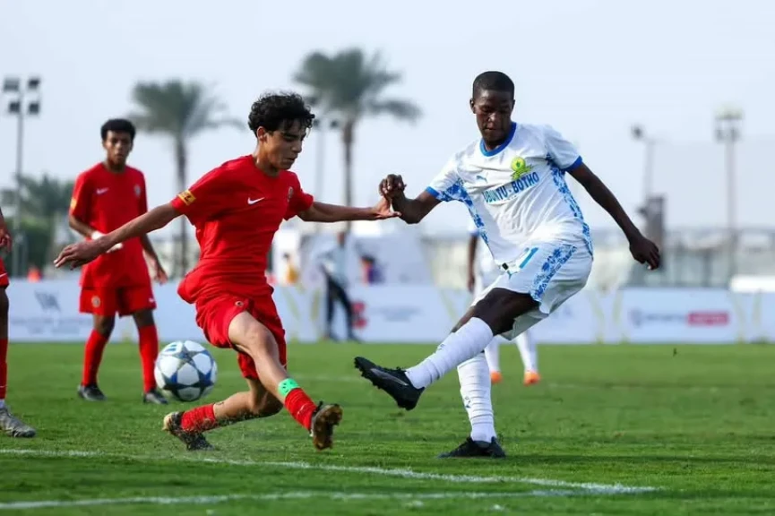 أكاديمية رايت تو دريم تتعادل سلبيا مع ماميلودي صن داونز ببطولة الأهلي الدولية
