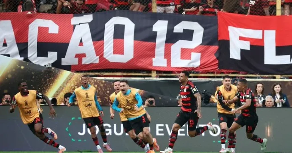 فلامنغو يهزم بالميراس ويتوج بكأس ليبرتادوريس