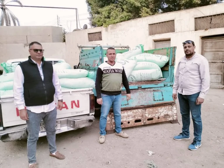 محافظة الجيزة تضبط 9 أطنان دقيق مدعم ومستودعين لتلاعبهما في 1100 أسطوانة بوتاجاز تجاري