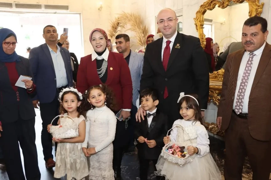 محافظ بني سويف يشهد احتفالية التضامن الاجتماعي بأعياد الطفولة