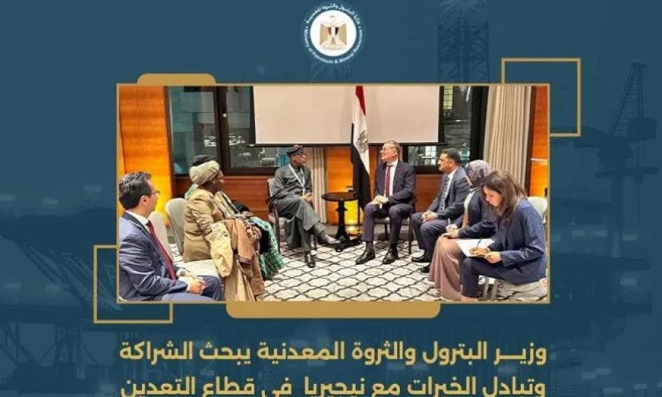 مصر ونيجيريا تبحثان الشراكة وتبادل الخبرات في قطاع التعدين