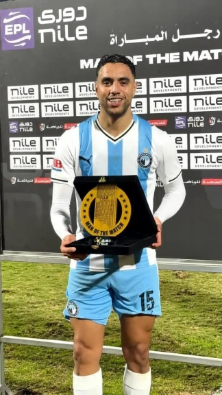 فوز بيراميدز على كهرباء الإسماعيلية (2-1) والشيبي ينال جائزة ”رجل المباراة”