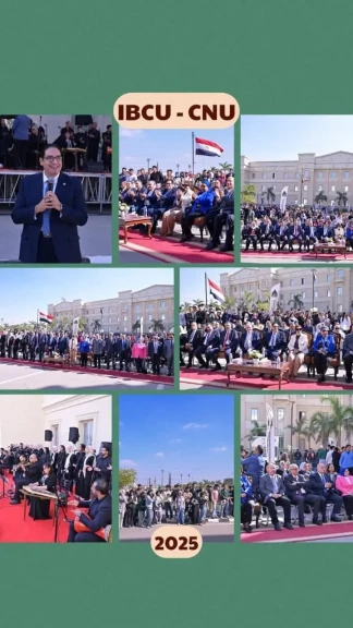 رئيس جامعه القاهره يشهد حفل ختام الأنشطة الطلابية للفصل الدراسي الأول