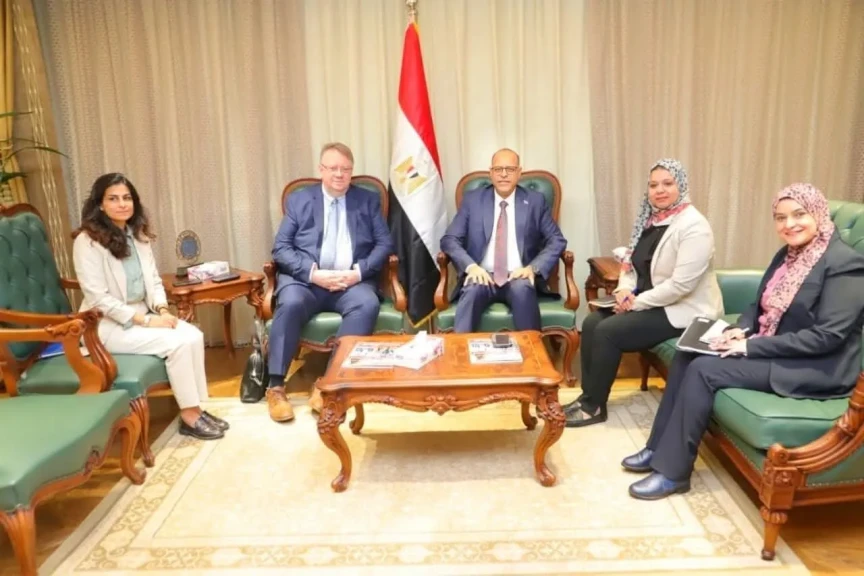 وزير العمل يستقبل مدير مكتب منظمة العمل الدولية بالقاهرة