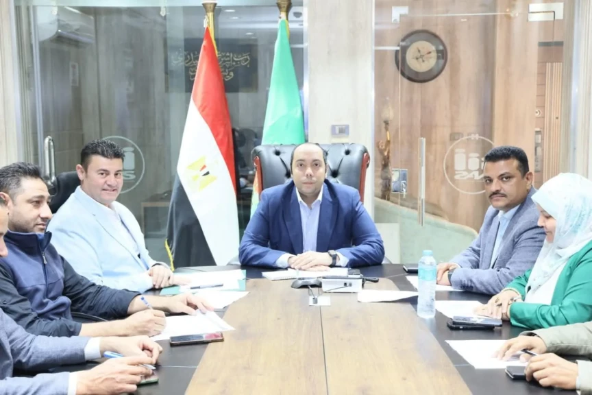 نائب محافظ المنوفية يعقد اجتماعاً تنسيقياً لمتابعة نسب إنجاز ملف تقنين أراضي أملاك الدولة