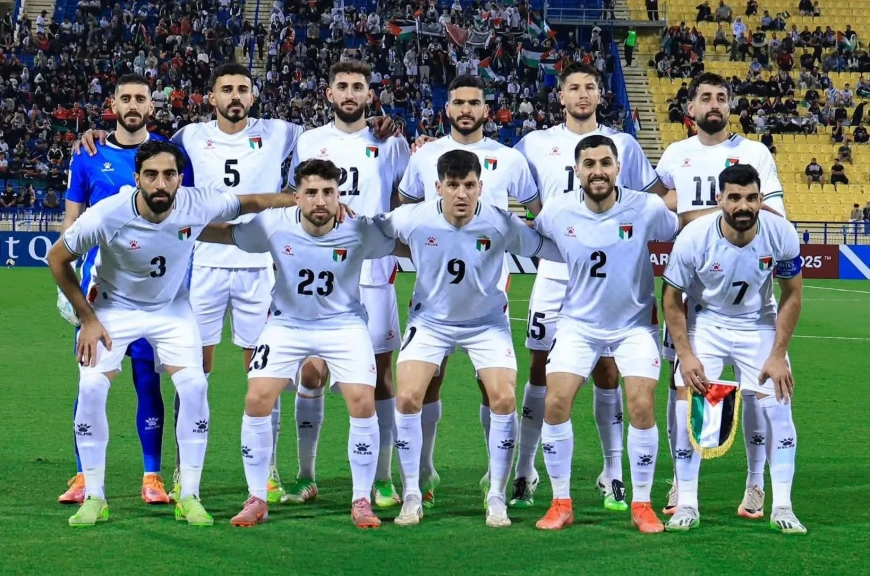 المنتخب الفلسطيني يواصل المفاجأت ويتعادل ايجابيًا أمام تونس بكأس العرب