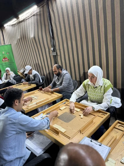 بدعم وزارة الشباب والرياضة.. مشاركة نسائية ودمج ذوي الهمم يرسخان مكانة دوري شاي ربيع للطاولة والدومينو
