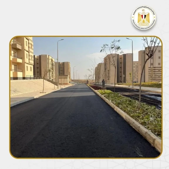 جهاز حدائق اكتوبر يعلن دفع العمل بمشروعات الطرق بمواقع  سكن لكل المصريين بمدينتي حدائق أكتوبر