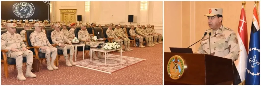 وزير الدفاع يلتقي مقاتلي قوات حرس الحدود ويكرم عدداً من المتميزين