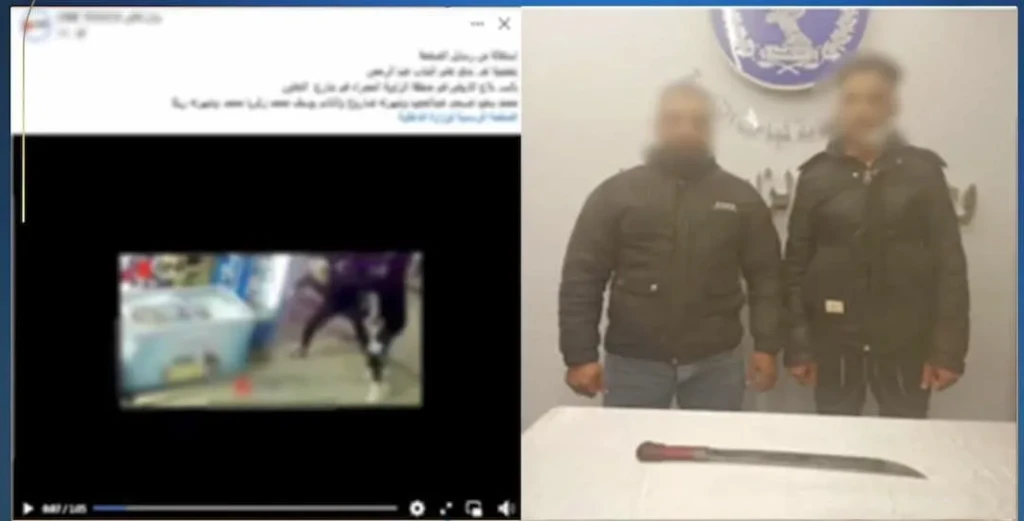 الداخلية:ضبط شخصين في مقطع فيديو بمشاجرة بسلاح أبيض بالقاهرة