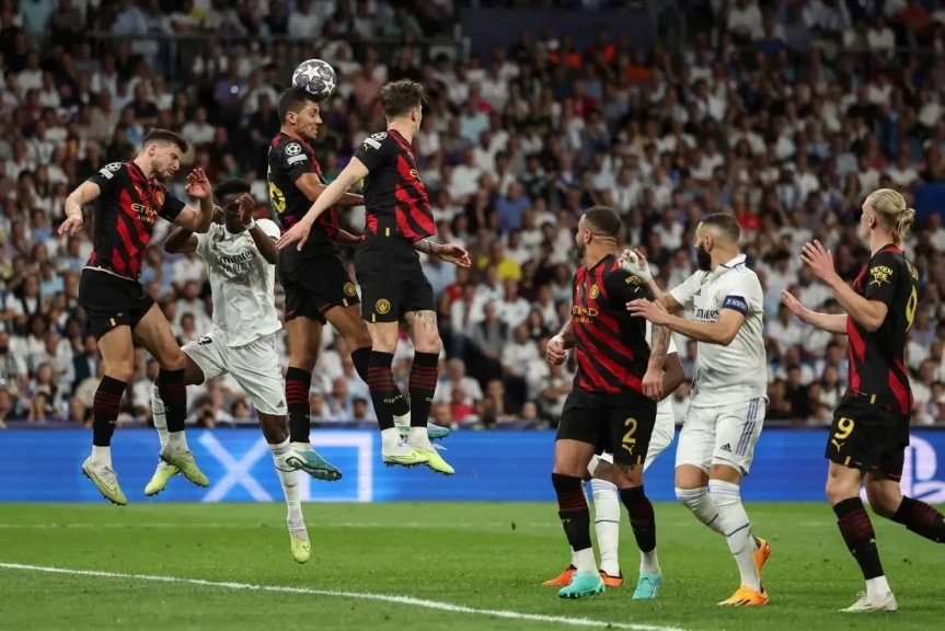 قمة نارية في دوري الأبطال بين ريال مدريد ومانشستر سيتي الليلة في “سانتياجو برنابيو”