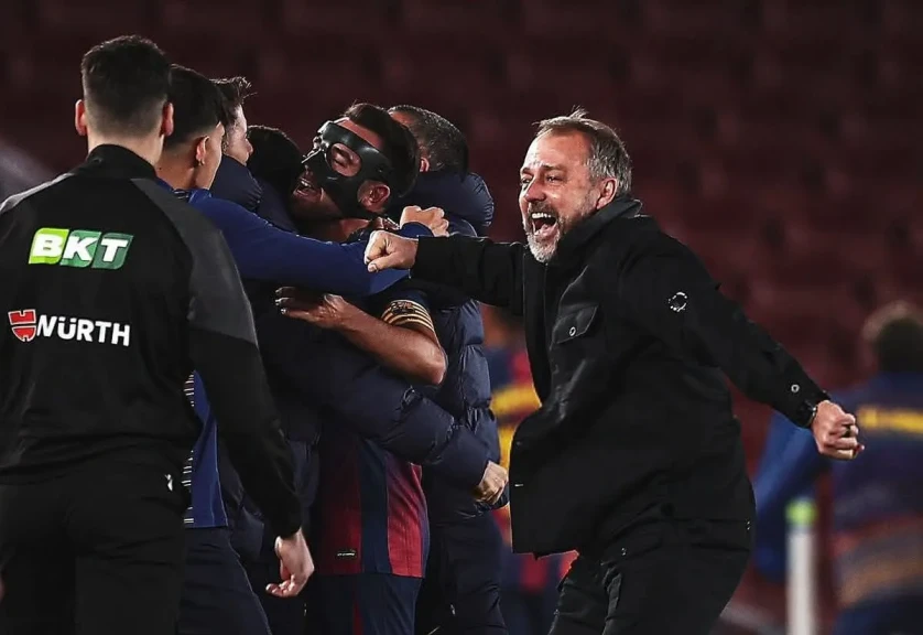 فليك يفرض الانضباط في برشلونة ويغلق باب ”الأحزاب” داخل غرفة الملابس