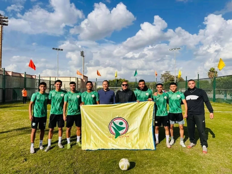 فوز فريق كرة القدم الخماسي بكلية علوم الرياضة بجامعة المنوفية ببطولة تحالف إقليم جامعات الدلتا