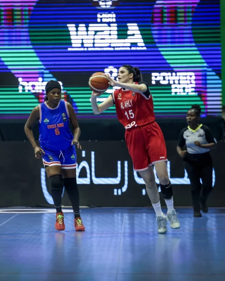 الأهلي يفوز على سي إن إس إس الكونغولي ويتأهل لنصف النهائي فى بطولة إفريقيا لسيدات السلة