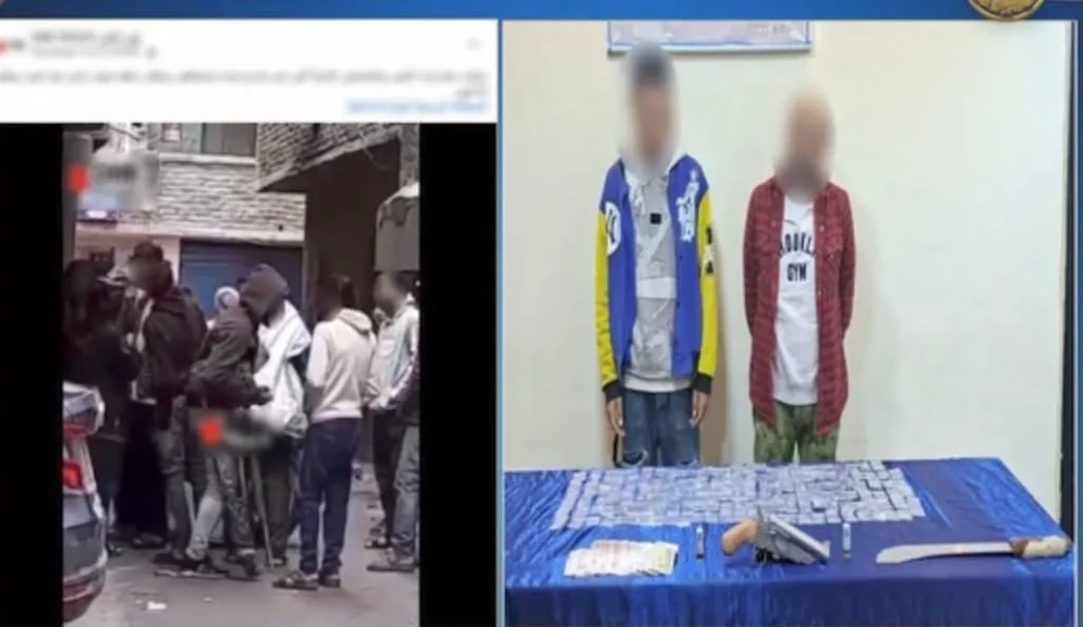 الداخلية:ضبط المتهمين في مقطع فيديو لقيامهم بترويج مواد مخدرة بالجيزة