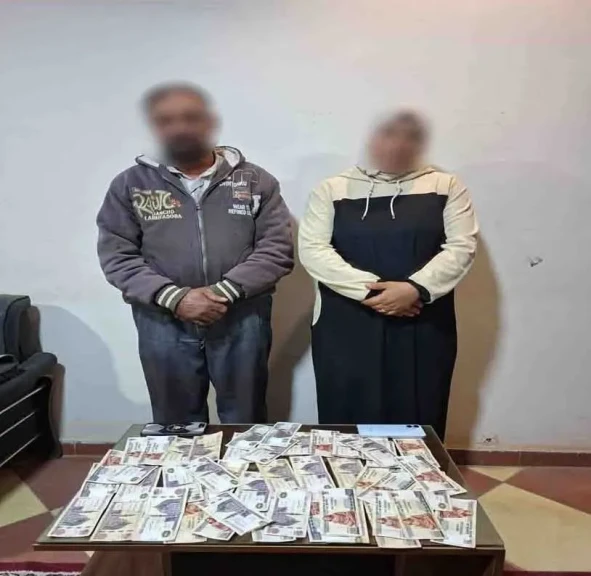 الداخلية:ضبط أحد الأشخاص وسيدة بحوزتهم أموال لتوجيه الناخبين بالمنوفية