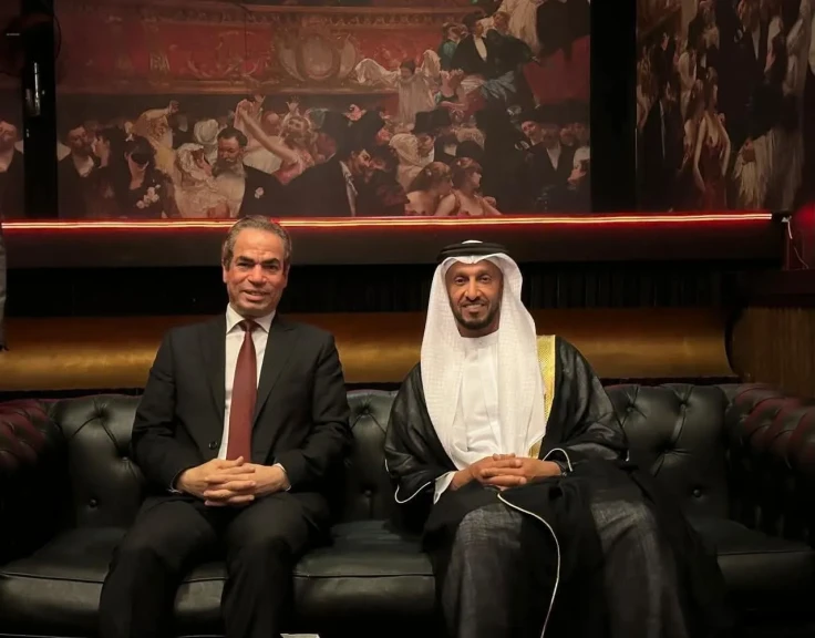 المسلماني يرحب بالشيخ عبد الله آل حامد رئيس الهيئة الوطنية للإعلام بدولة الإمارات