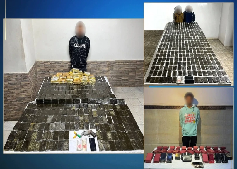 الداخلية:ضبط ومصرع عناصر إجرامية شديد الخطورة بحوزتهم كميات من المواد المخدرة