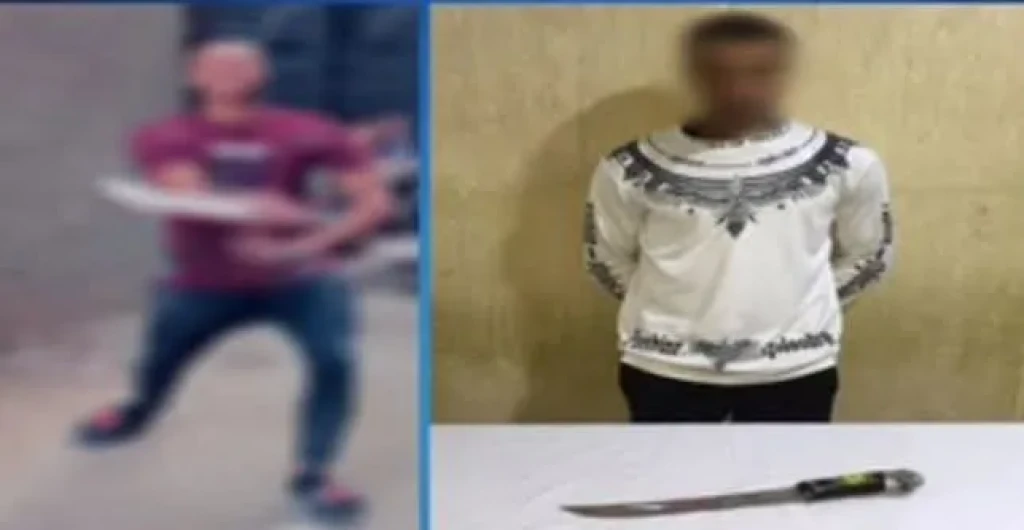 الداخلية: ضبط أحد الأشخاص بالرقص بسلاح أبيض بالجيزة