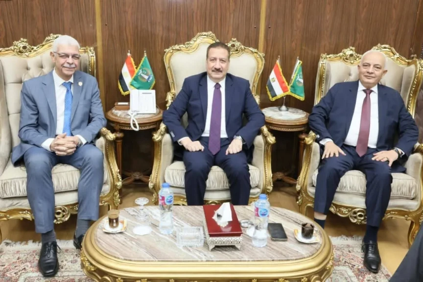 محافظ المنوفية يشهد مراسم توقيع بروتوكول تعاون بين جامعتي المنوفية والريادة للعلوم والتكنولوجيا