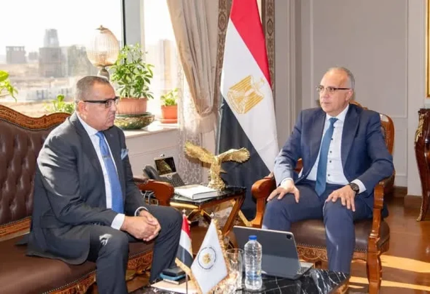 وزير الرى ومحافظ جنوب سيناء يبحثان موقف مشروعات الموارد المائية بمحافظة جنوب سيناءء