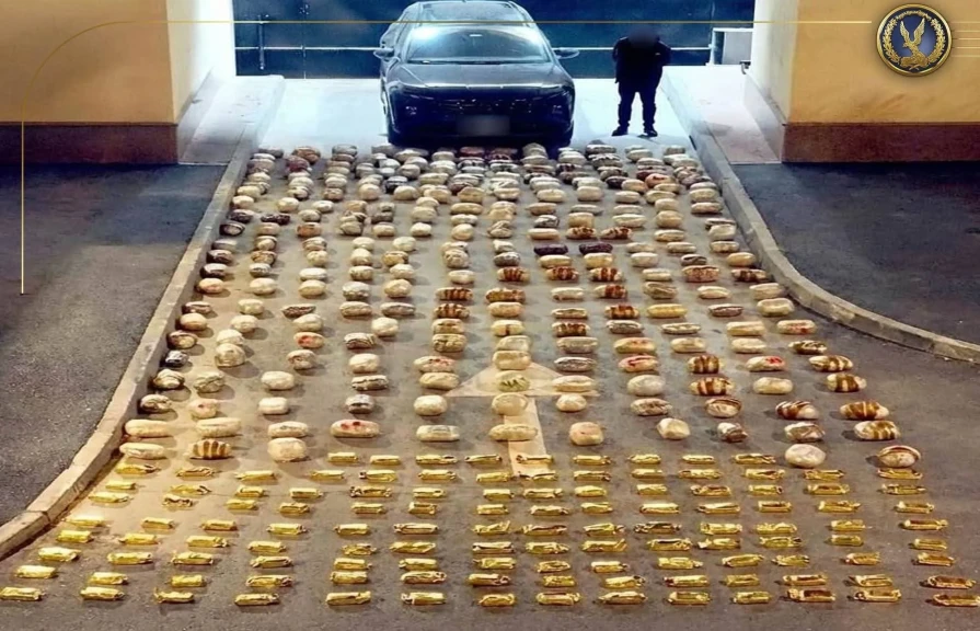 الداخلية:ضبط عناصر جنائية شديدة الخطورة بحوزتهم كميات كبيرة من المواد المخدرة