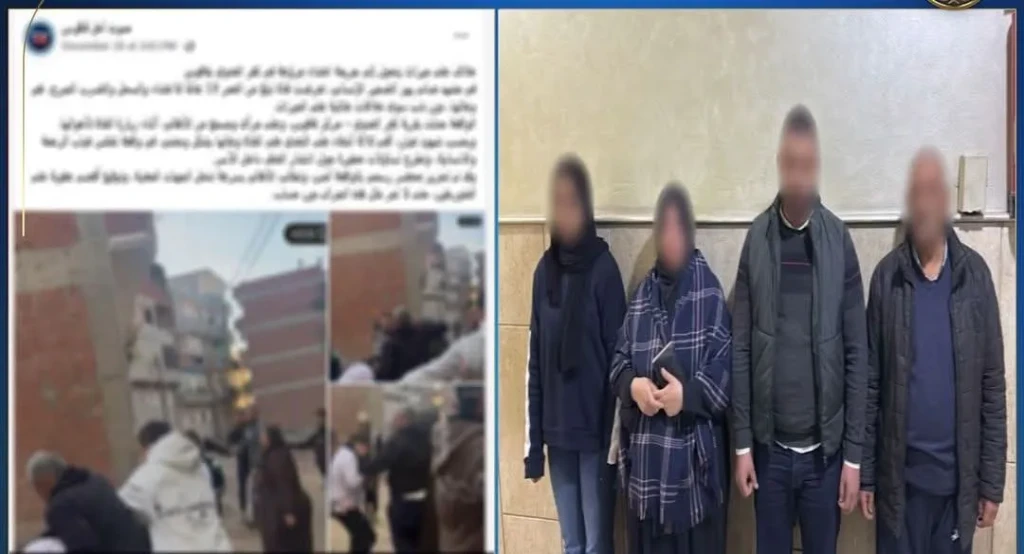 الداخلية:كشف ملابسات واقعة مقطع فيديو الاعتداء علي فتاة بالضرب بالشرقية