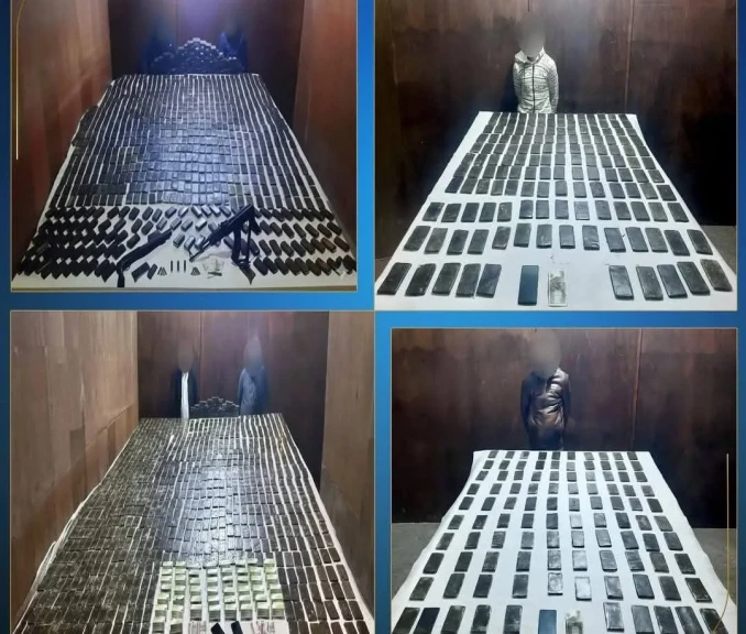 الداخلية:ضبط عدد من العناصر شديدة الخطورة لقيامغه بجلب كميات من المواد المخدرة