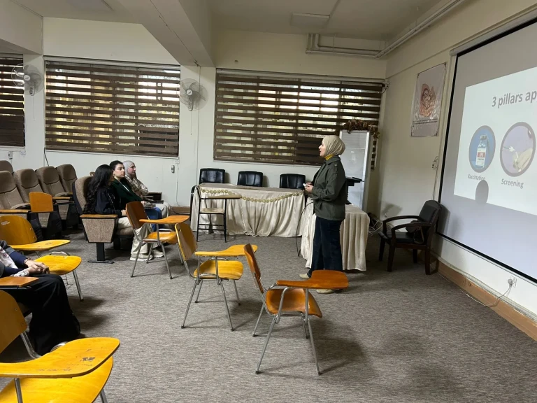 ورشة عمل علمية في كلية طب المستنصرية ببغداد عن ناظور عنق الرحم التشخيصي