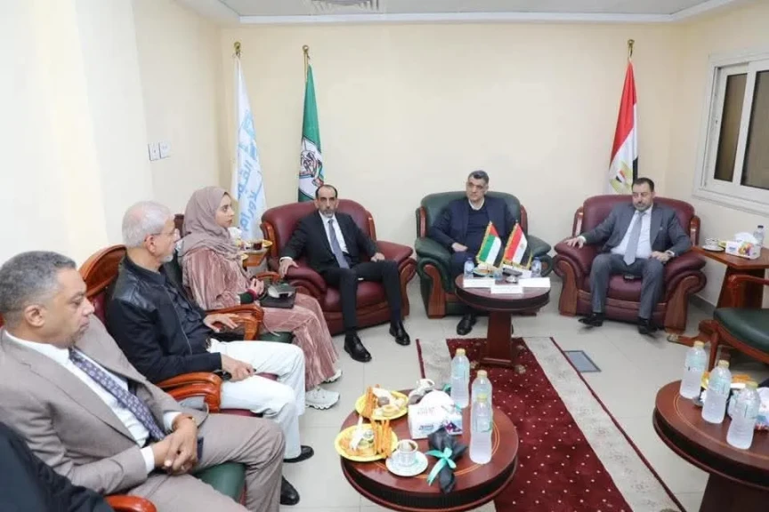 جامعة القاهرة تستقبل وفدًا رفيع المستوى من هيئة الهلال الأحمر الإماراتي