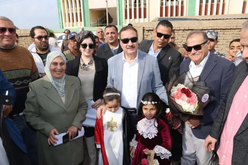 محافظ المنوفية يفتتح وحدة علاج طبيعي جديدة بوحدة طب الأسرة بزاوية بمم