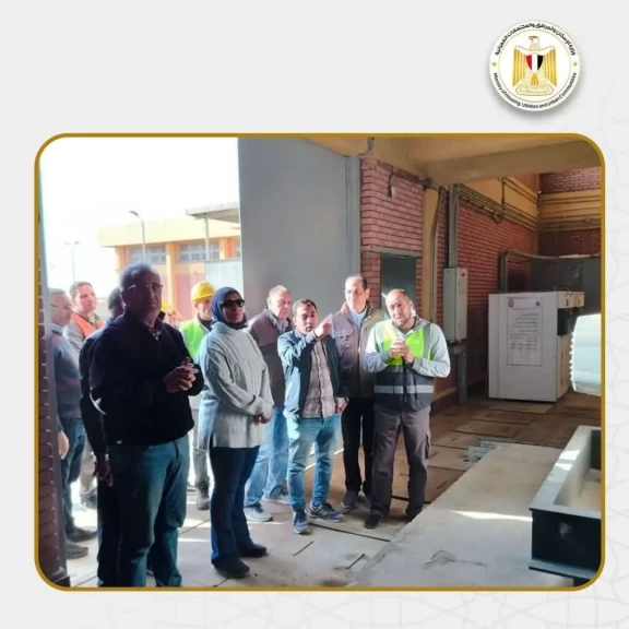 مسئولو جهاز العاصمة الجديدة يتفقدون روافع الصرف الصحى ومياه الشرب داخل نطاق المدينة