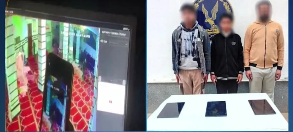 الداخلية: ضبط المتهمين قي مقطع فيديو سرقة عدد من أجهزة التابلت مساجد بالشرقية.