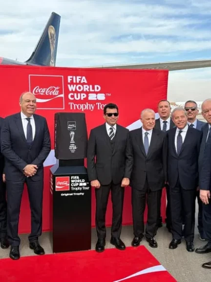 مصر تستقبل النسخة الأصلية من كأس العالم 2026، ضمن الجولة العالمية للكأس