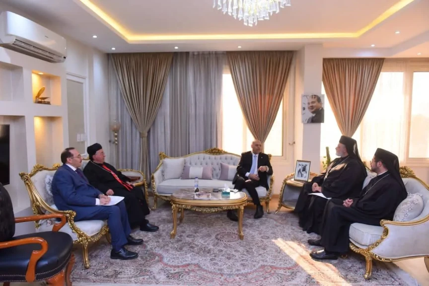 وزير العمل يستقبل وفد الكنيسة الكاثوليكية تزامنًا مع أعياد الميلاد المجيد