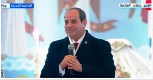 الرئيس السيسى: حرصت على المشاركة بعيد الميلاد منذ عام 2015 وحتى الآن