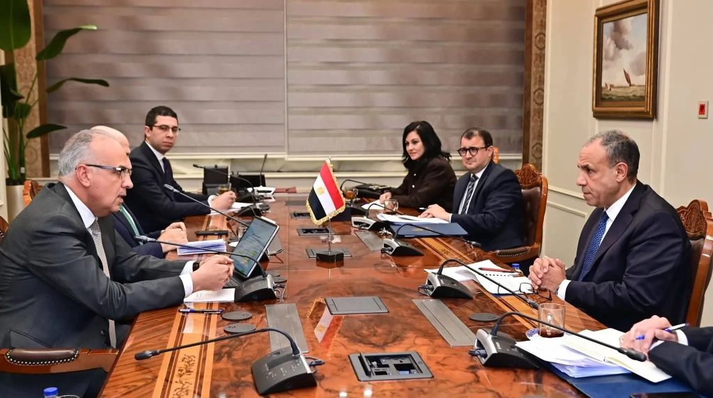وزير الري يستقبل وزير الخارجية والهجرة وشئون المصريين بالخارج