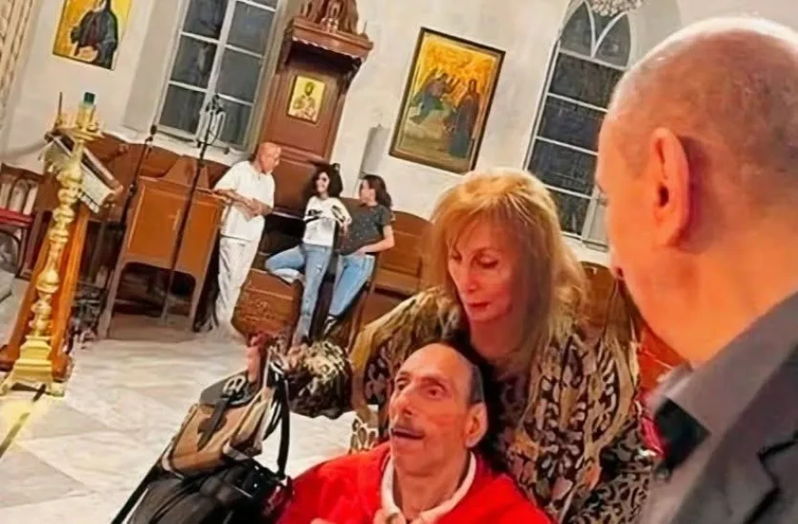 فيروز تتجرع كأس رحيل هلي الابن المقعد والرفيق الصامت